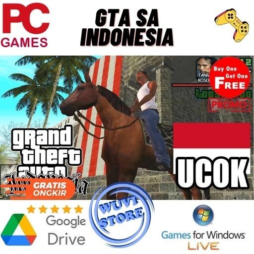 Game PC GTA SA Indonesia  | GAME PC | GAME LAPTOP