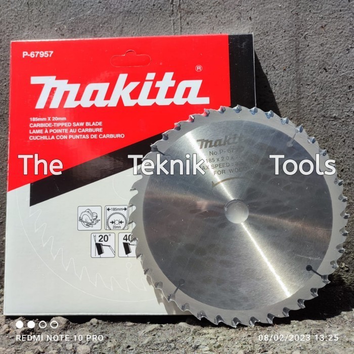 Circular Saw Blade 7 Inch MAKITA Mata Gergaji Kayu Circular 60 T