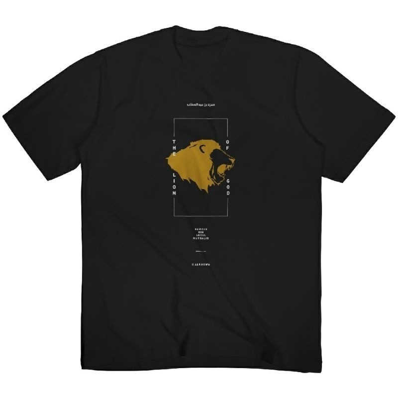 Original Design [Trend] alknown Hamzah Bin Abdul Muthalib - Tshirt / Kaos Dakwah [Pemasangan bebas] 