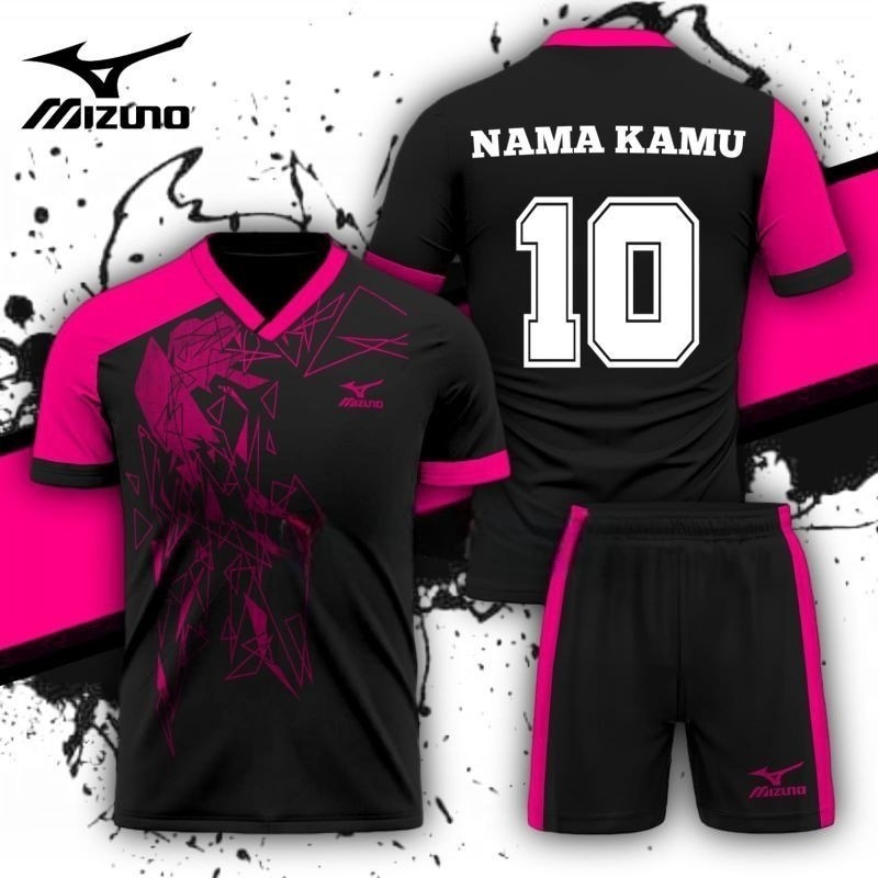 TL98UY CUSTOM JERSEY GRATIS SABLON NAMA NOMOR PRIA WANITA - FUTSAL/VOLI/BADMINTON/TENIS/SEPAKBOLA/BA