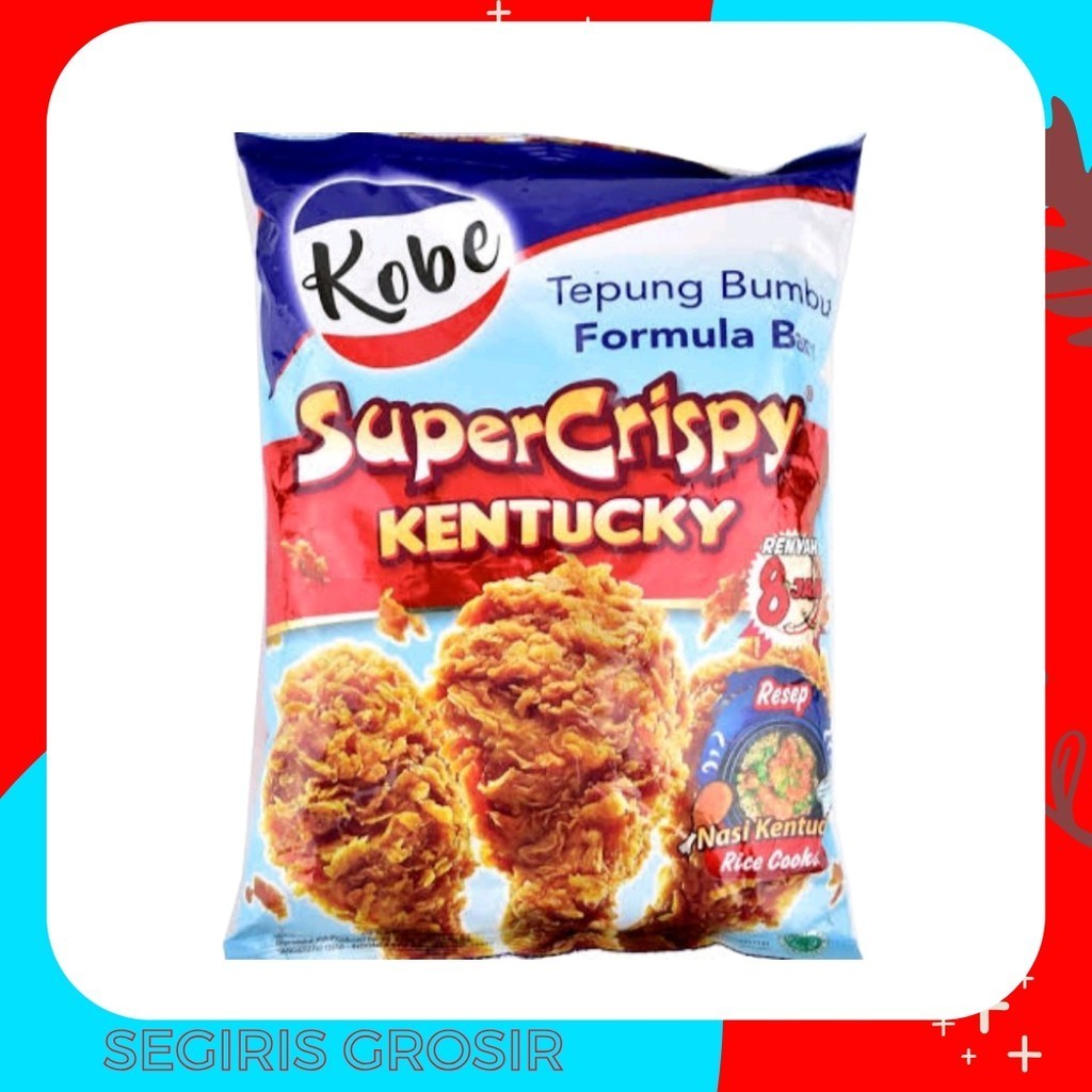 

Kobe Tepung Bumbu Kentucky Super Crispy 850 Gr