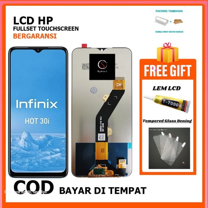 Sparepart HP LCD INFINIX HOT 30I / X669 Fullset touchscreen