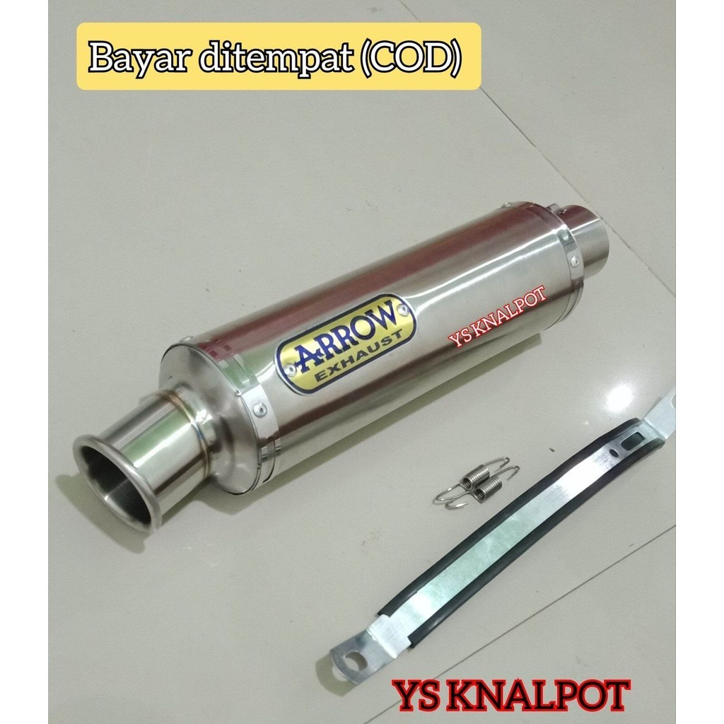 slincer knalpot arrow knalpot racing arrow slincer saja inlet 50mm