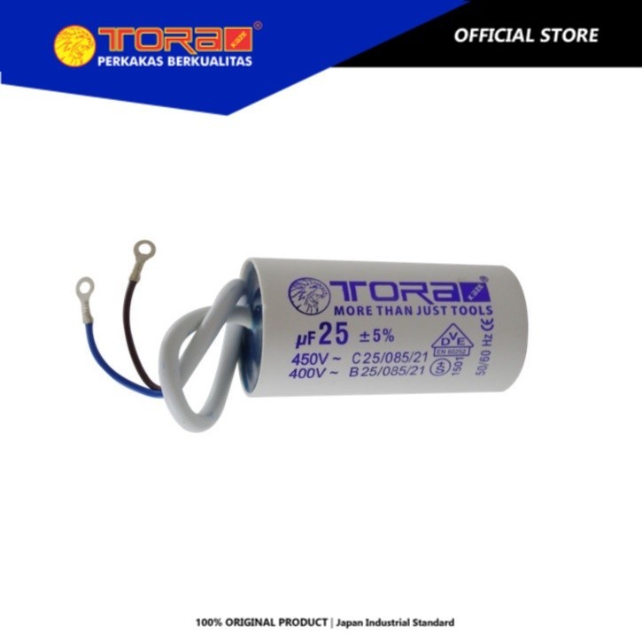 TORA Kapasitor 16 - 30 Mikro +-5% 450VAC - Capasitor Running