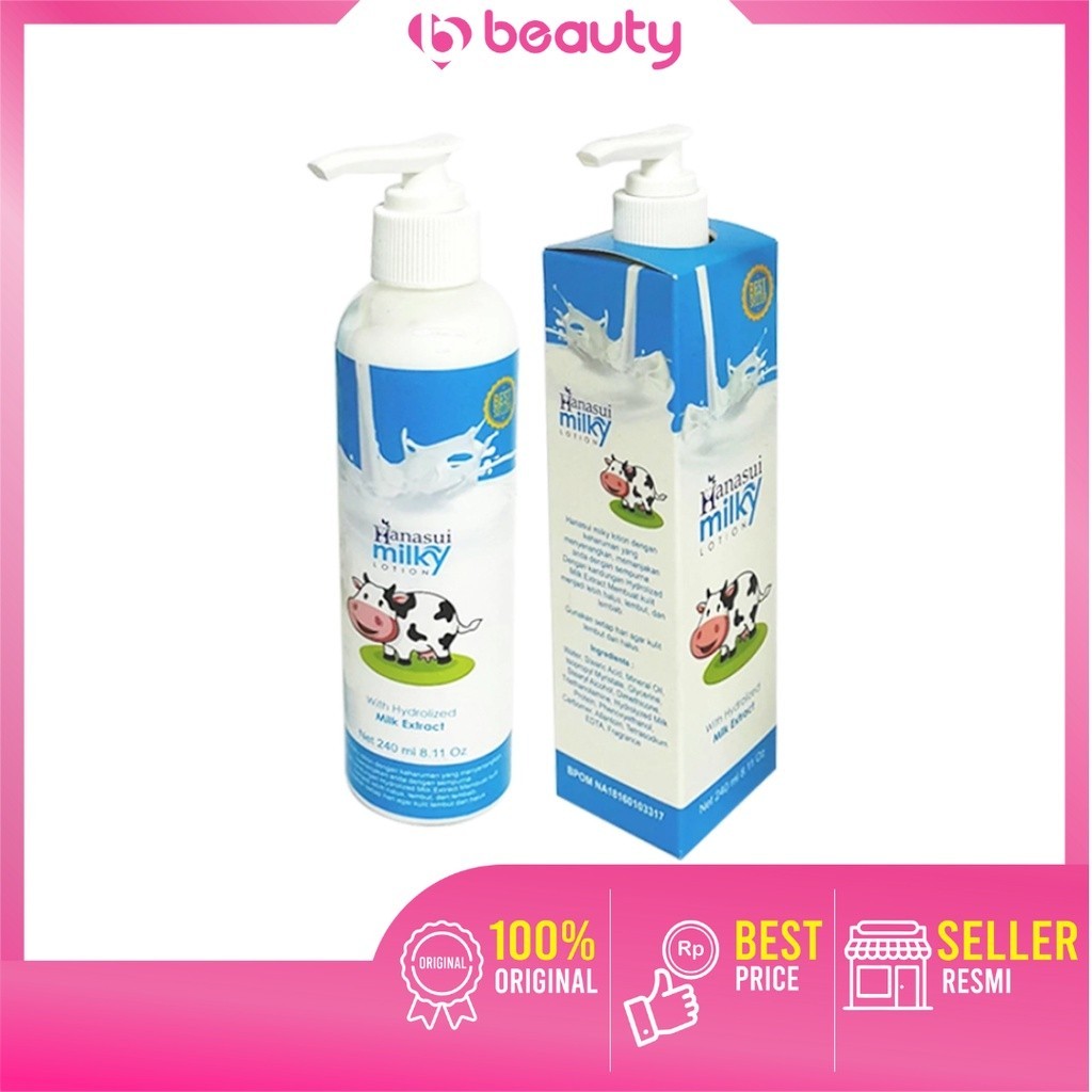 Hanasui Milky Lotion / MILKY Lotion Hanasui / body lotion