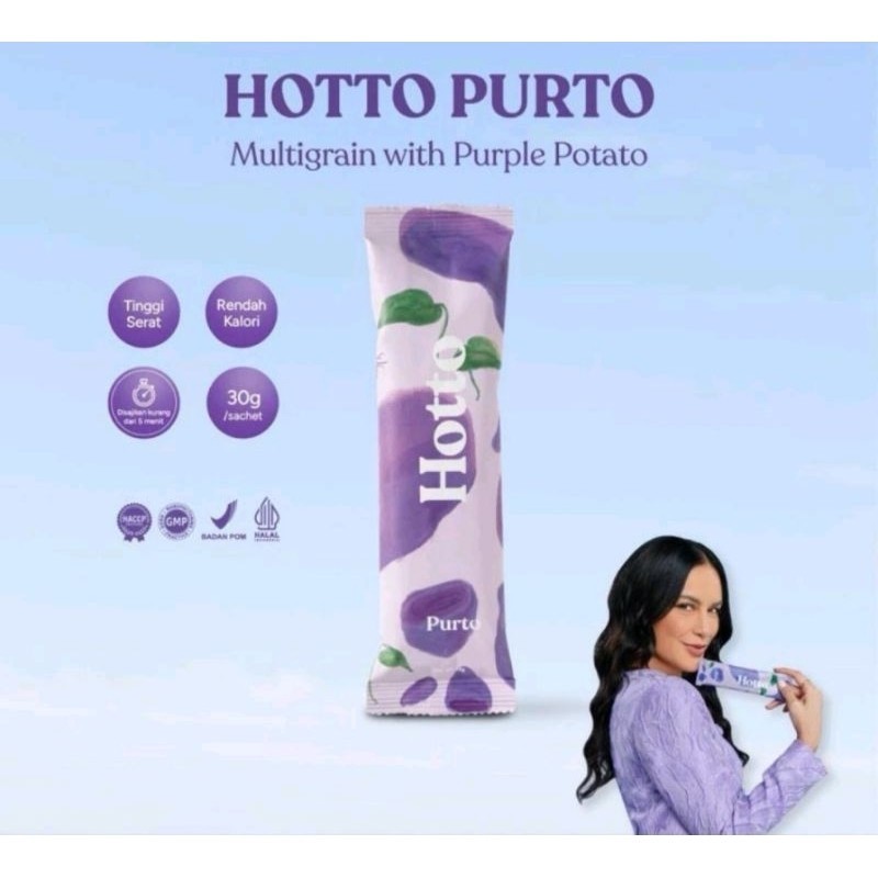 

[GARANSI 100% ORIGINAL] HOTTO PURTO MULTIGRAIN 1 POUCH ISI 16 SACHET (EXPIRED 2026)