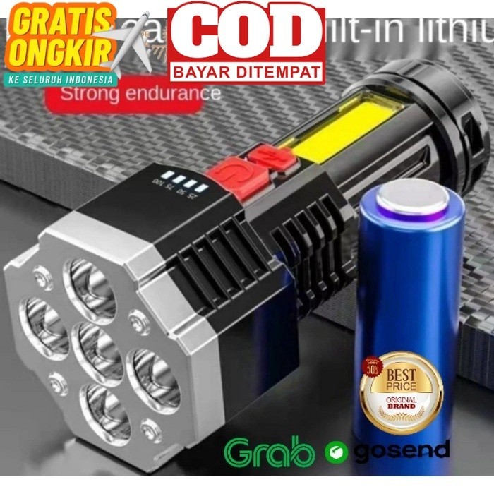 Senter 5led Cop ORIGINAL DM