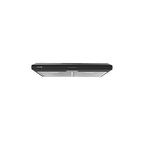 Artugo AX7122SB Cooker Hood 70cm Slim Black Onyx