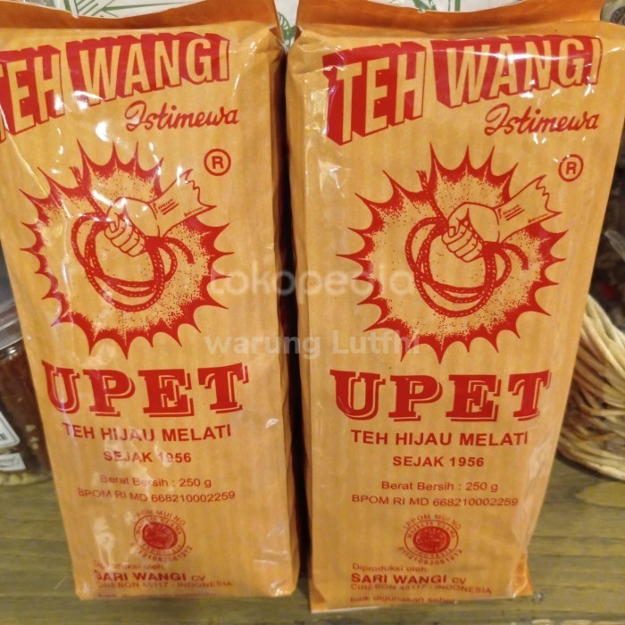 

Upet Teh Hijau Melati 250gr