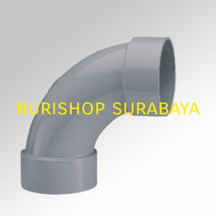 Large Radius Elbow/ Long elbow/ Long bow/ knee/ Keni PVC 1 1/2" RUCIKA