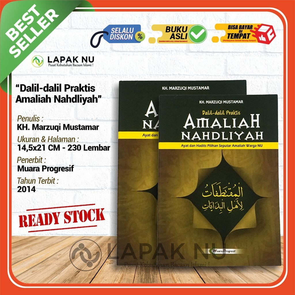 Buku Dalil-Dalil Praktis Amaliyah NAHDLIYAH- Terjemah Kitab Al-Moqthatofat Li Ahlil Bidayah | Buku a