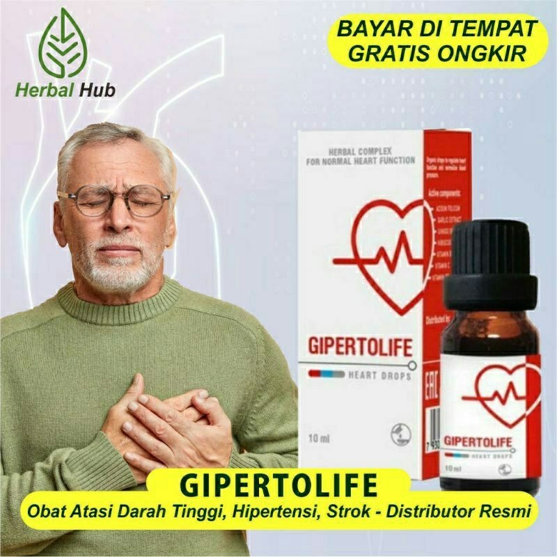 GIPERTOLIFE ASLI ORIGINAL OBAT MENORMALKAN HIPERTENSI ASLI ORIGINAL