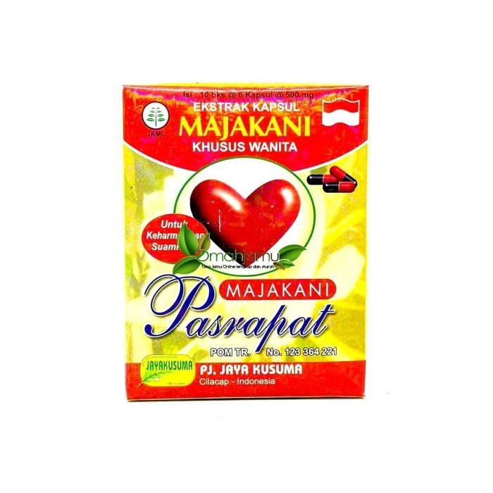Kapsul Pasrapat Majakani - Majakani Khusus Wanita