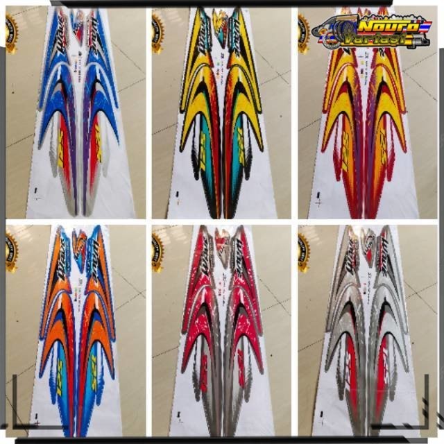 COD striping list body HONDA KARISMA WAVE 125 THAILAND THAILOOK MOTHAI OK kualitas   ter murah manta