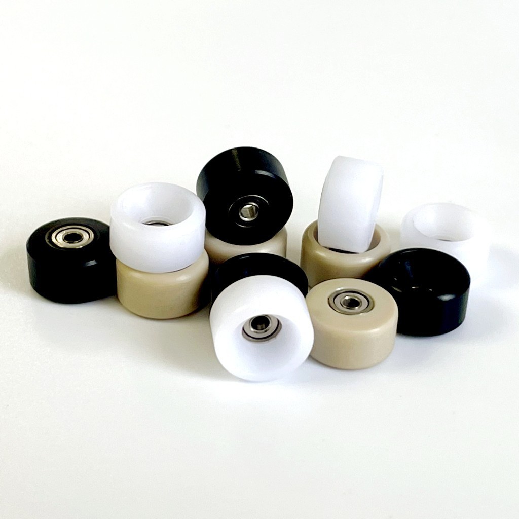 Bowl Shape Fingerboard Wheels CNC Made with High Speed Bearing for Mini Skateboard Finger Skate Boar