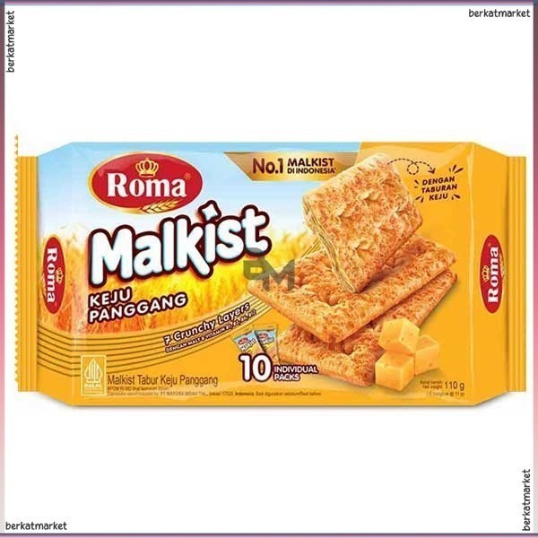 

ROMA MALKIST KEJU PANGGANG 110 GR BISKUIT