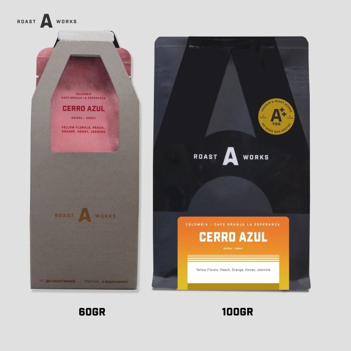 

Colombia Cafe Granja La Esperanza Cerro Azul Geisha - Honey (Filter) - A Roastworks - Biji Kopi