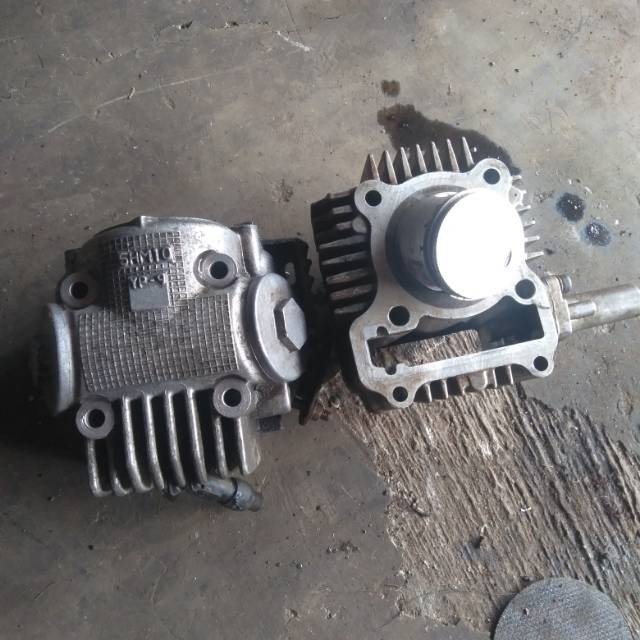cylinder kop head dan blok seher Yamaha Vega r lama PNP crypton ori