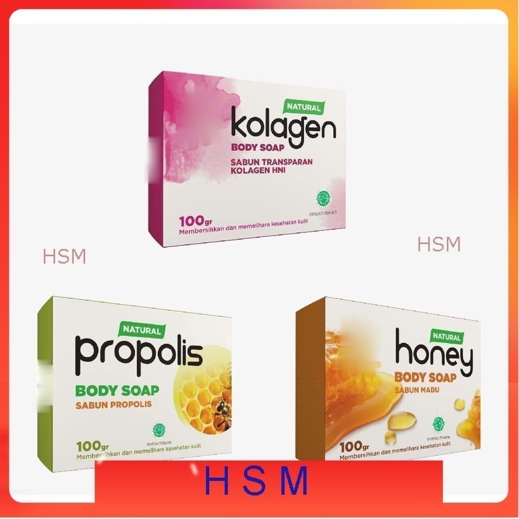 

SABUN KOLAGEN SABUN MADU SABUN PROPOLIS HALAL99 - HAENI