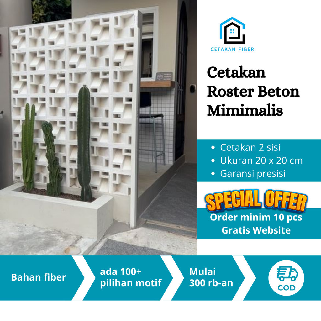 CETAKAN ROSTER LUBANG DUA JURAGAN FIBER