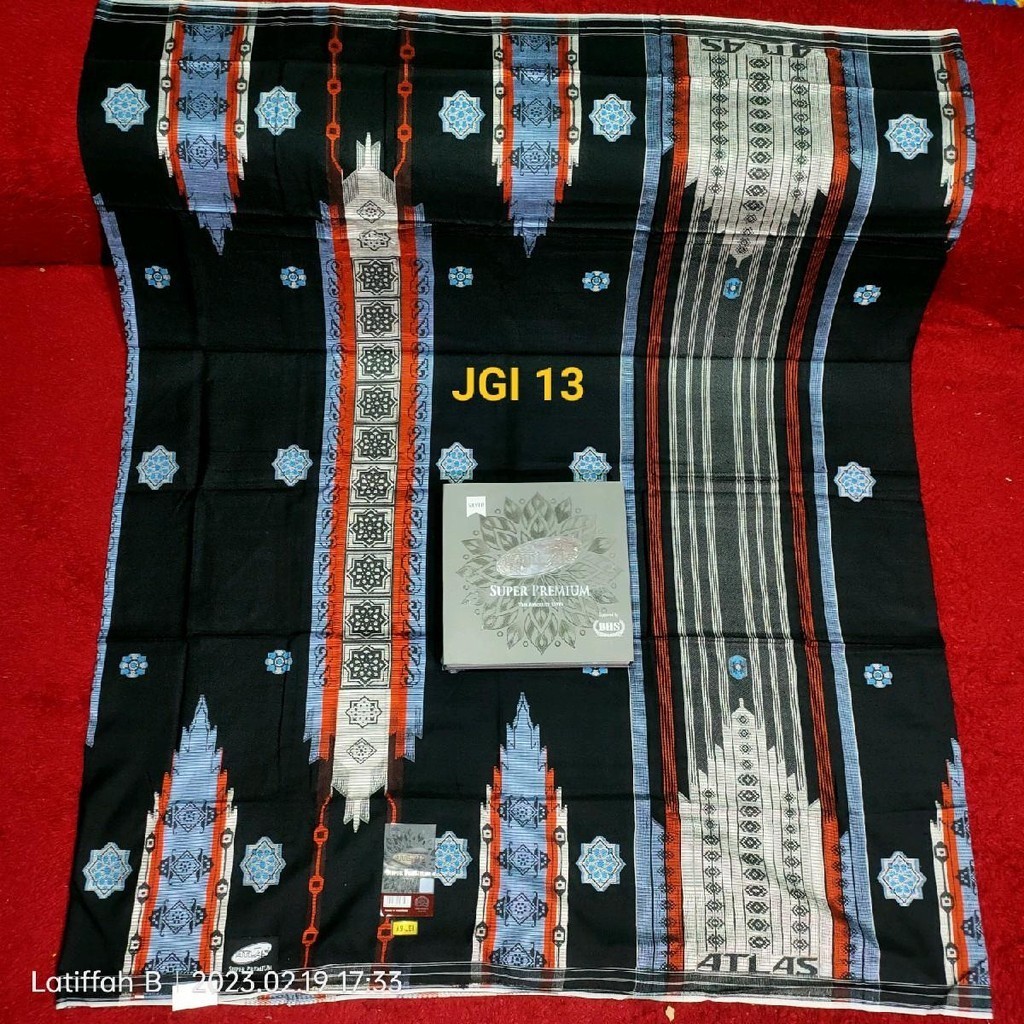 SARUNG ATLAS SUPER PREMIUM S970 SILVER