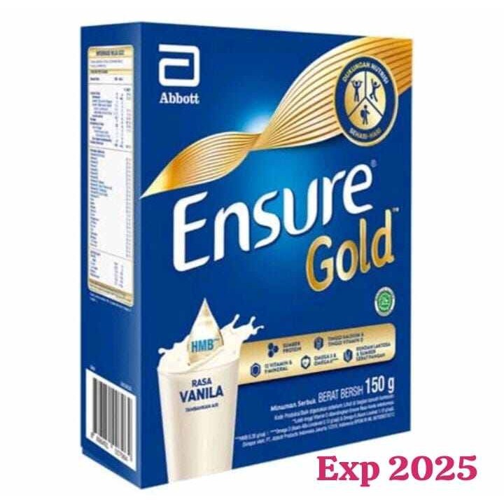 

COD Flashsale ENSURE GOLD Rasa Vanilla 150 gr | Susu Ensure COD Flashsale