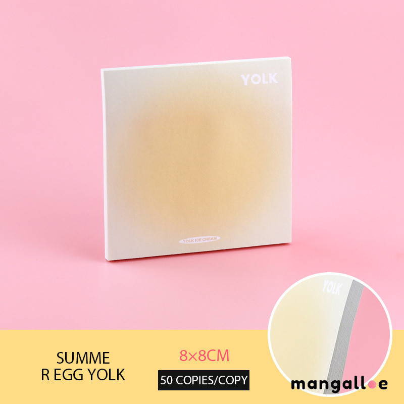 

【COD】 Stiker Musim Panas Halo ,Stiker Gradien Sederhana, Memo yang Dapat Ditempelkan, Catatan Tempel Buku Besar MG