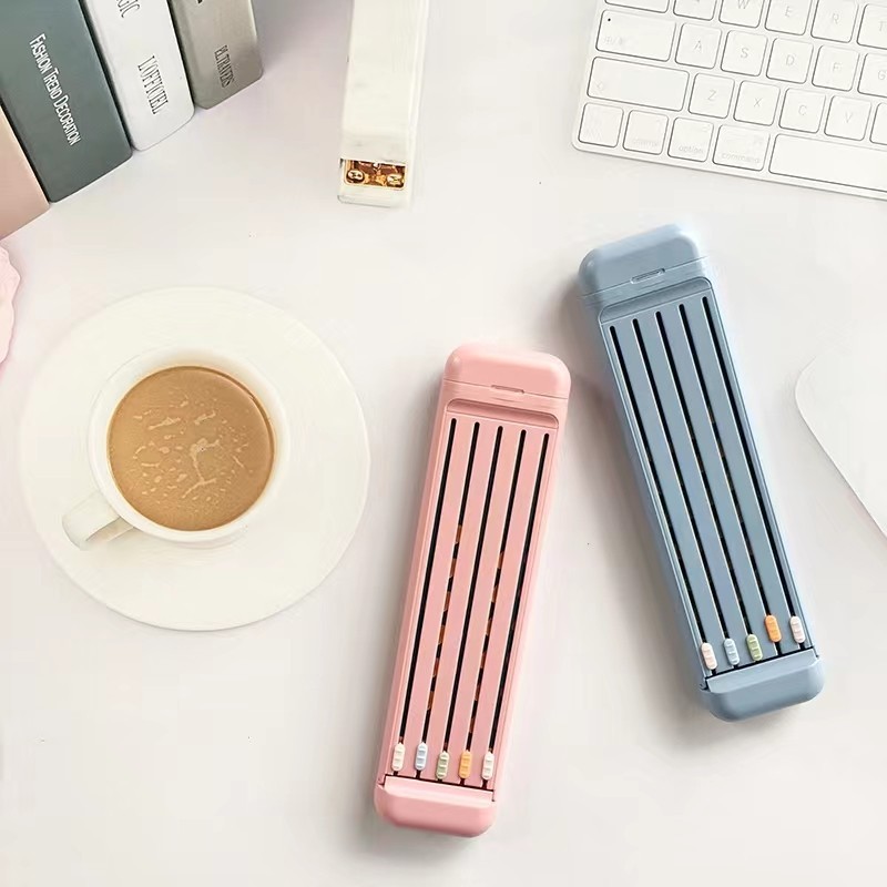 

Space Pencil Case With Slide Out Aesthetic Stationery Set For Kid School Teenage Girl Boy Bag Pen Pouch Color Organizer Gift Box