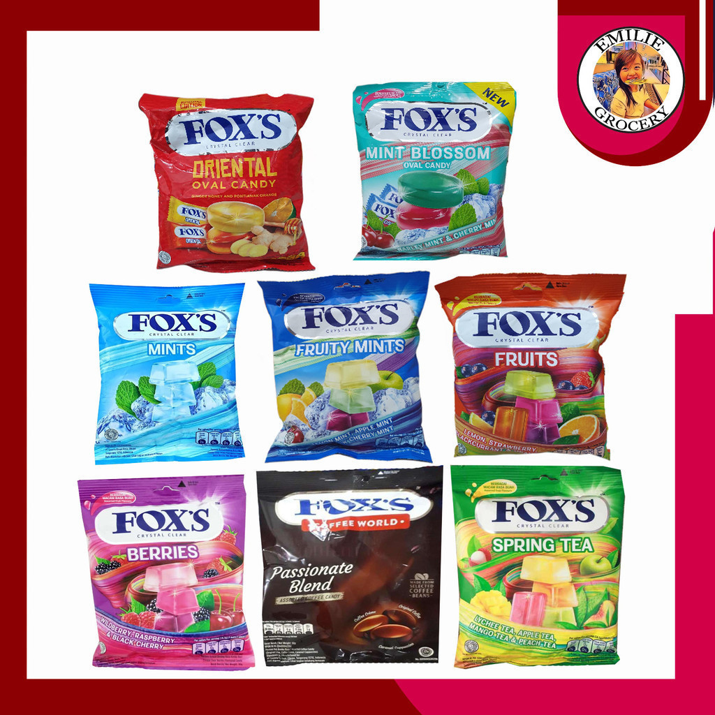 

Fox Foxs Fox's Permen 90gr 90gram 90 gram All Varian