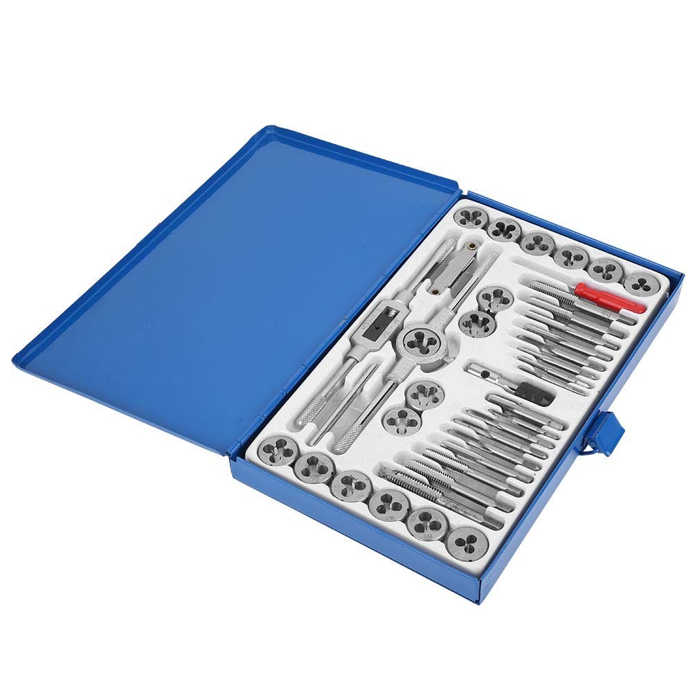 40 Pcs Tap Die Set Tap Ulir Baut Hand Tap And Dies Set Tap Set Tekiro