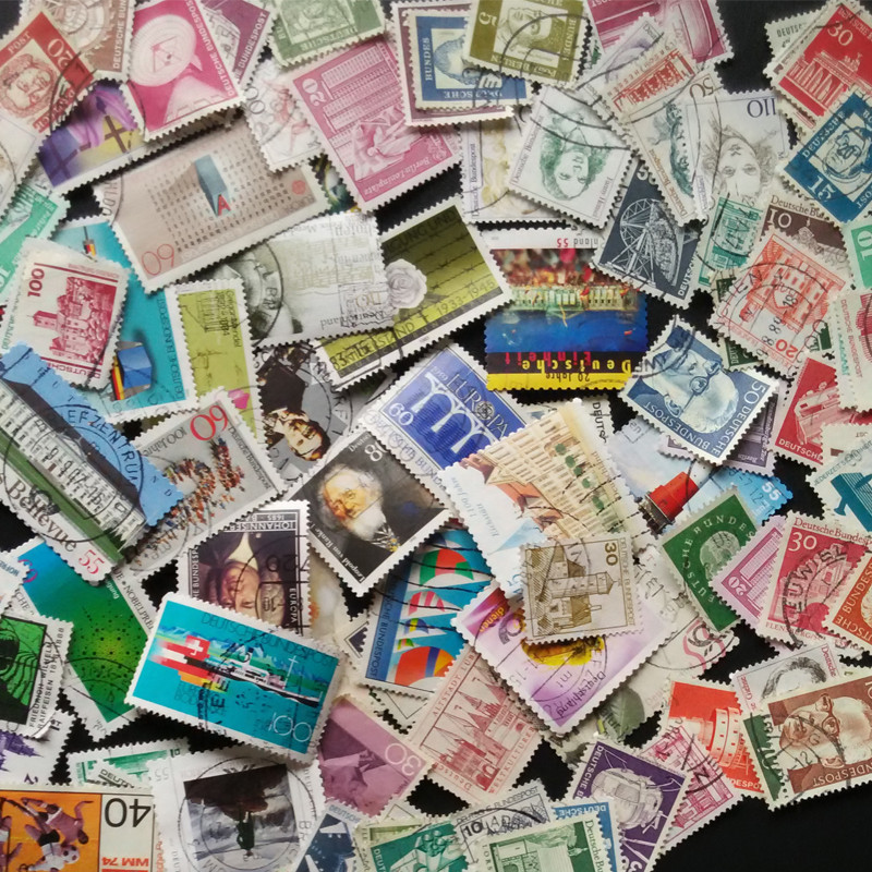 

Germany 50/100 Pieces / Lot All Different Used Rand Postage Stamps With Post Mark In good Condition For Collecting