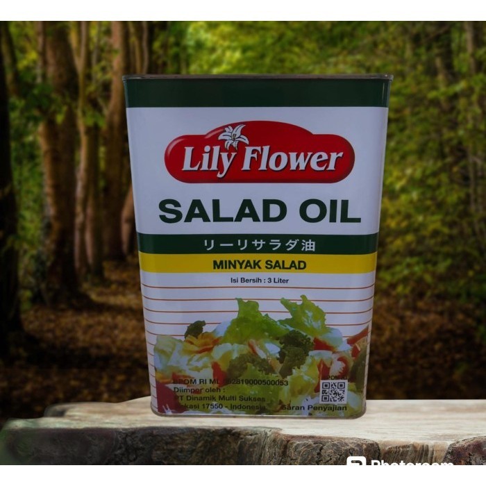 

Lily Flower Salad Oil 3liter/ LILY Salad Oil