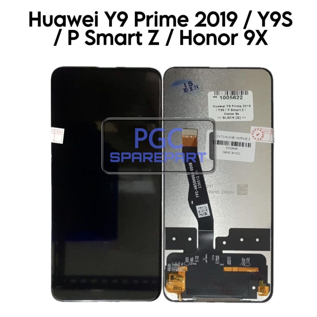 LCD Touchscreen Fullset Huawei Y9 Prime 2019 / P Smart Z / Honor 9X / STK-L21 / STK-L22 / STK-LX3 / 