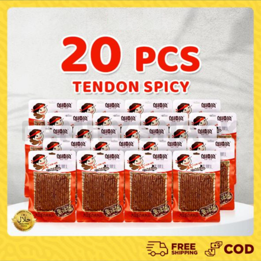 

Latiao Snack - [20 pcs][HALAL] Wulama Gluten Latiao Snack a Vegetarian Food Snack Kembang Tahu