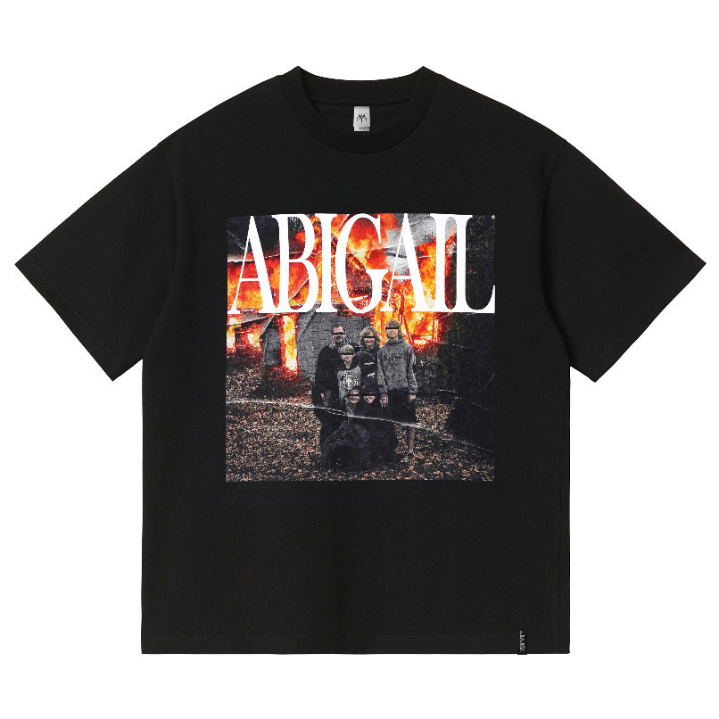 V-ChangeExtreme Abigail Clothing - "SCORCH" - Shortsleeve T-ShirtKaos katun  kaos santai pria gaya s