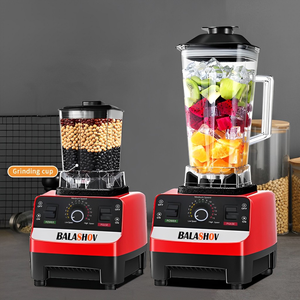 

2000W Stationary Blender Heavy Duty Commercial Mixer Ice Smoothies Appliances for Kitchen Professional High Power Food Processor