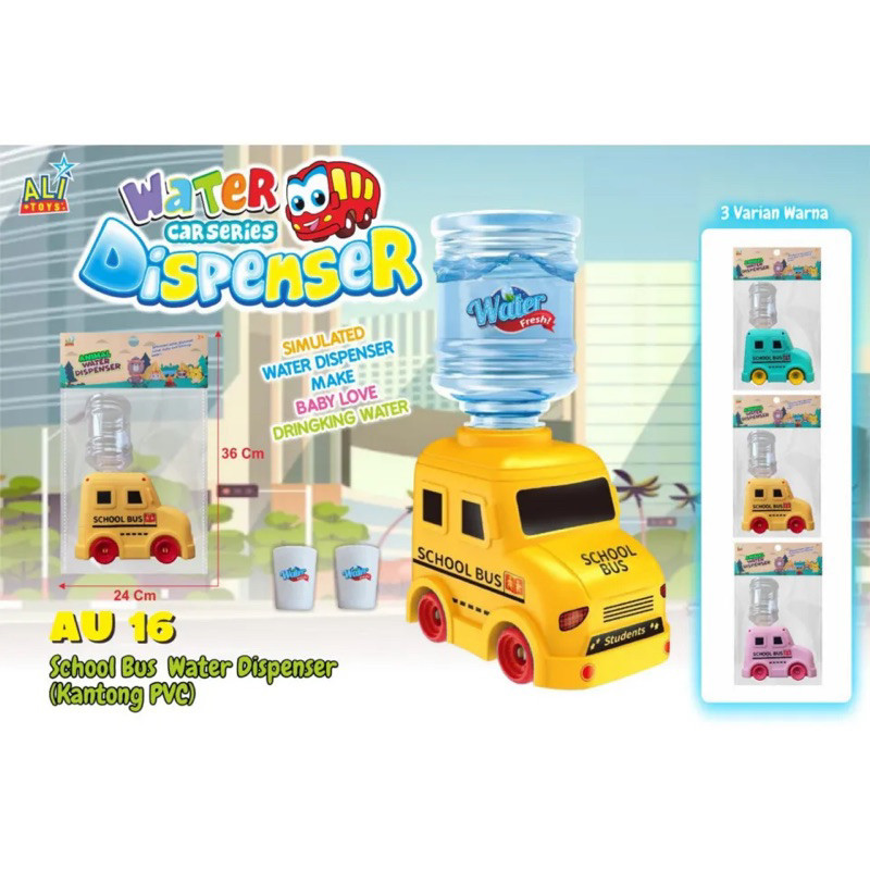 (BISA COD) MAINAN ANAK DISPENSER MINI KARAKTER / MAINAN GALON AIR MINI DISPENSER KARAKTER