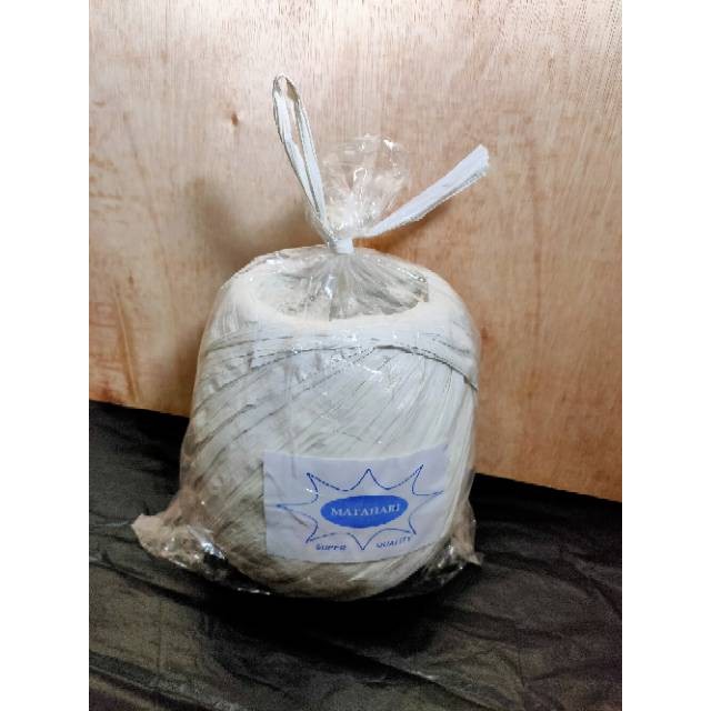 Tali rafia putih tali plastik tali putih