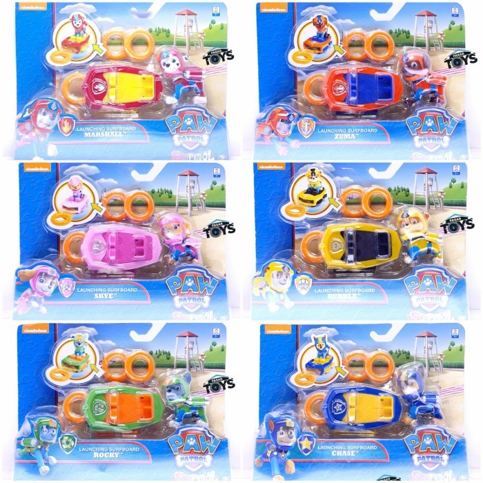 Paw Patrol Sea Patrol Launching Surfboard