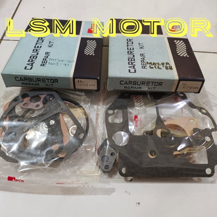 carburator kit napco asli japan datsun 160j mazda 616 81-83 - mazda 616