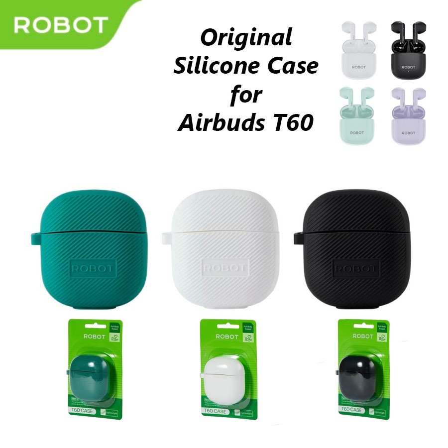 Robot Airbuds T60 Silicone Case Cover Original