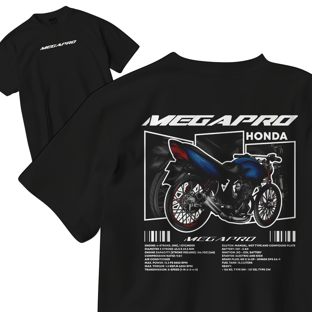 KAOS MEGAPRO KAOS MOTOR HONDA KOAS HEREX