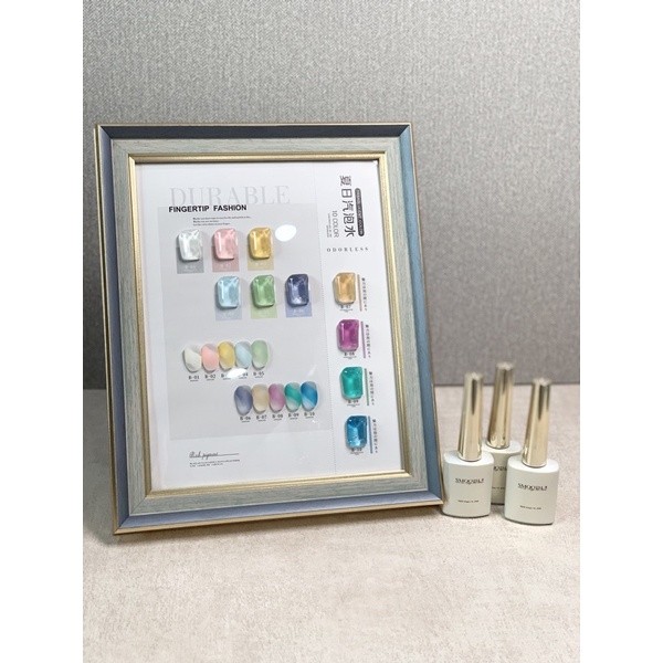 NAIL GEL NISI WATER JELLY UNICORN SERIES ISI 10 WARNA GEL POLISH KUTEK GEL 15ML