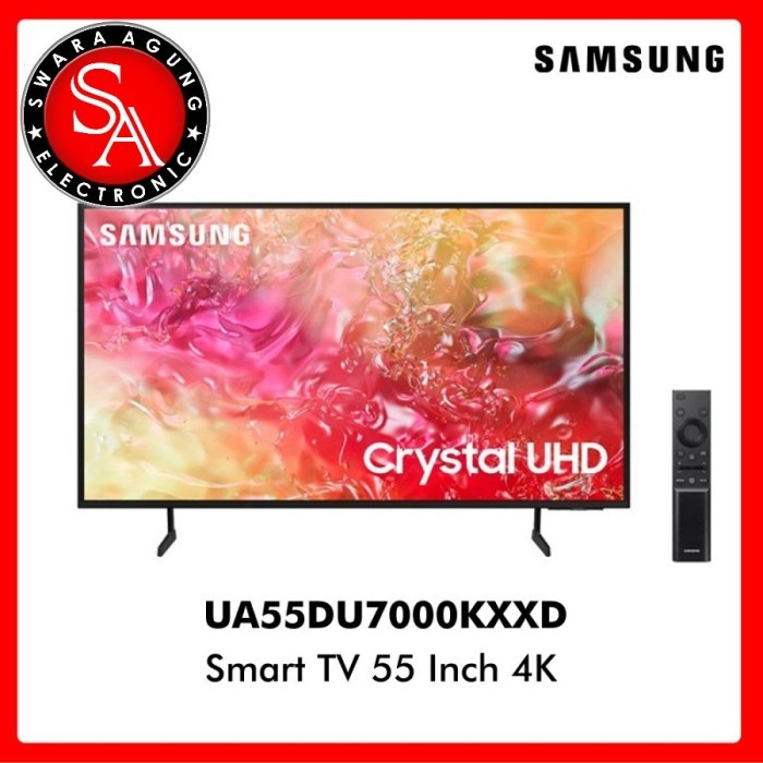Led UHD Smart TV 55 Inch Samsung Type: 55DU7000 (Khusus Daerah Medan)