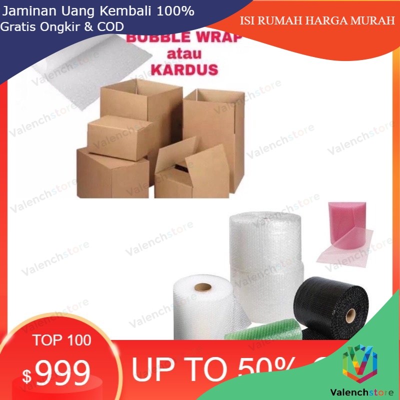 

tambahan bubble/kardus packing aman