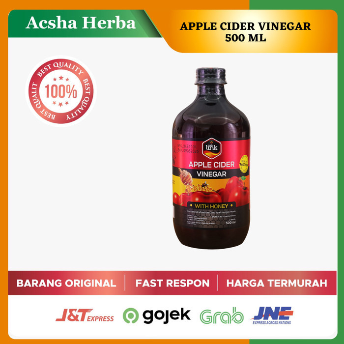 

LINK - Cuka Apple Cider Vinegar With Honey - 500 Ml