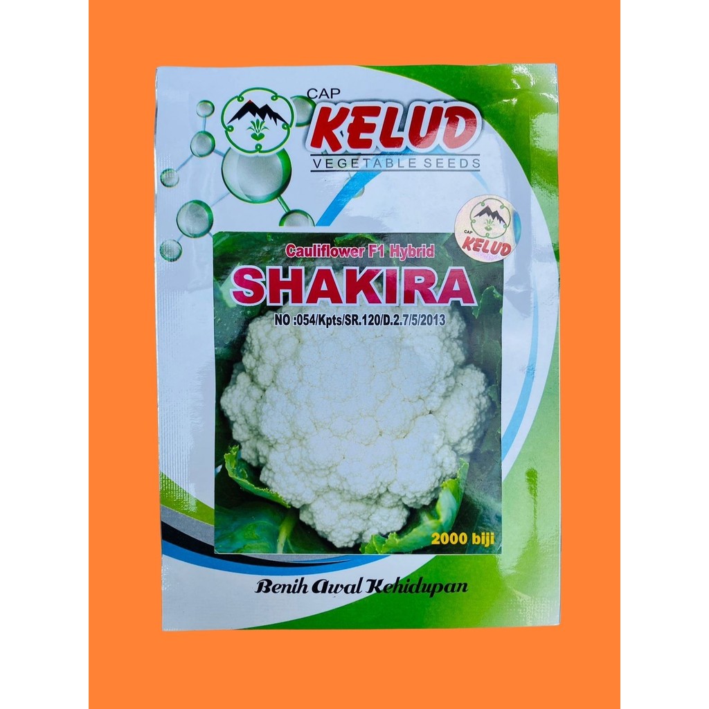 Benih bunga kol SHAKIRA isi 10gr dari cap KELUD MK