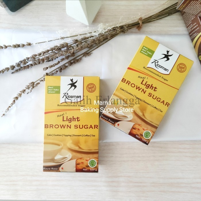 

lv Ricoman Light Brown Sugar 500GR