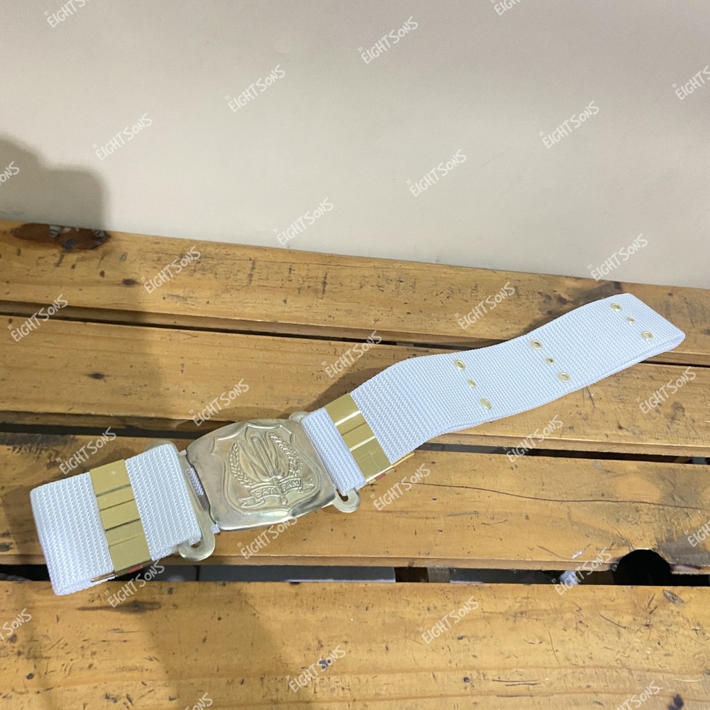 KOPEL PDL PUTIH SATPAM / IKAT PINGGANG SECURITY