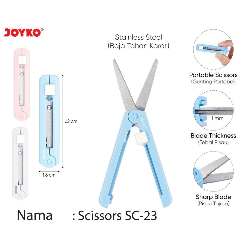 

gunting joyko portable SC-23